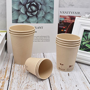 Bamboo fiber cup